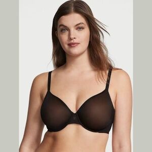NWT Victoria's Secret Angelight Full Coverage Bra - Black 36C